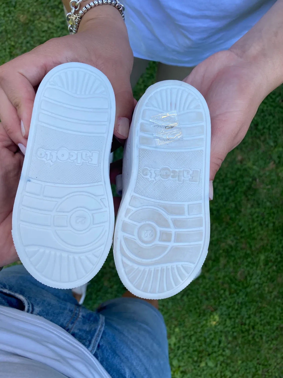 Falcotto Salazar sneakers bébé cuir étoile