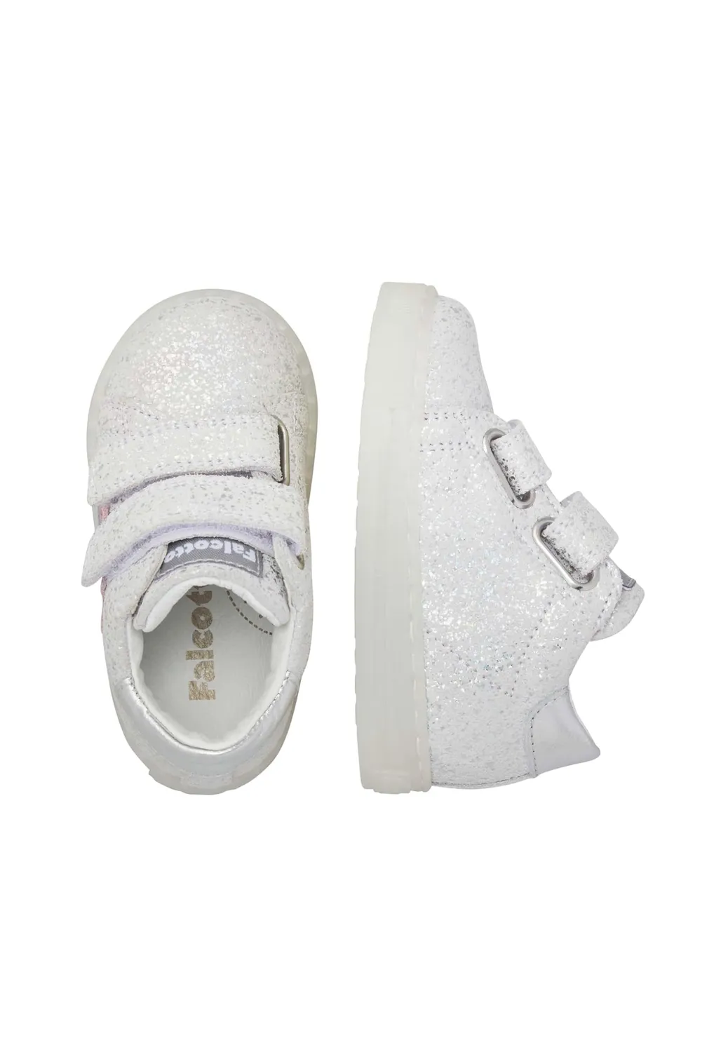 Falcotto Sasha VL baskets cuir fille velcro