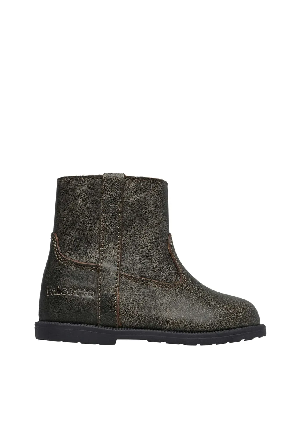 Falcotto Shire bottines cuir enfant lacets