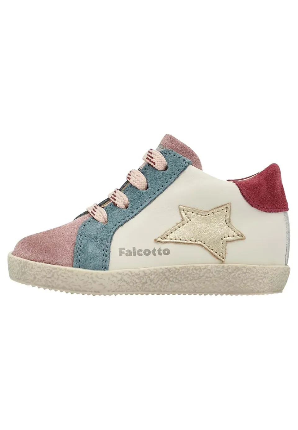 Falcotto Alnoite baskets fille cuir rose 21 EU
