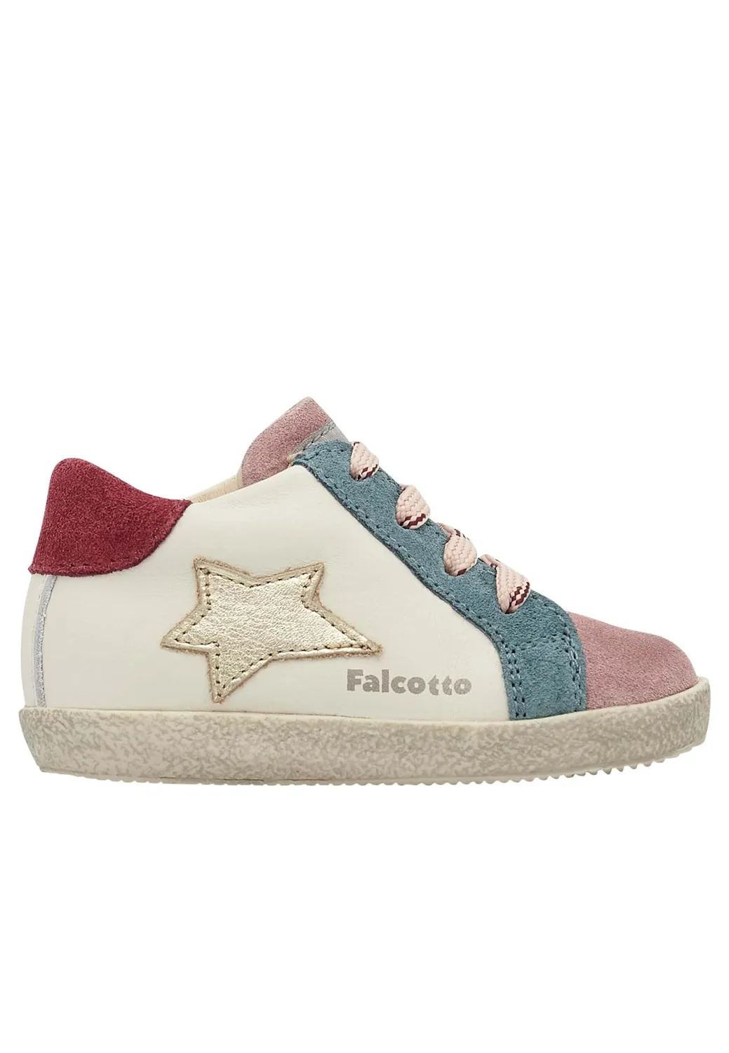 Falcotto Alnoite baskets fille cuir rose 21 EU