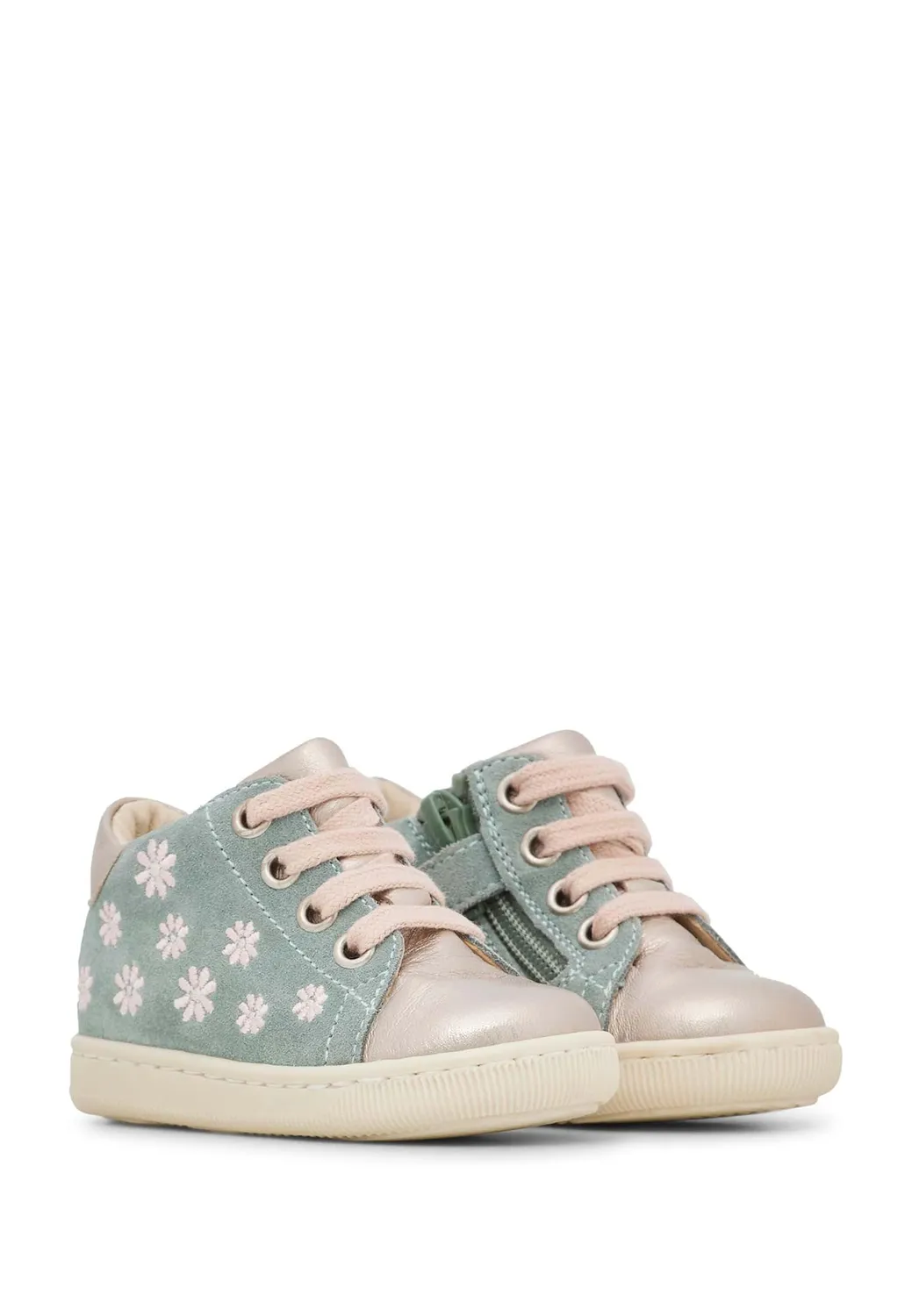 Falcotto Lena Zip Basket Fille Cuir