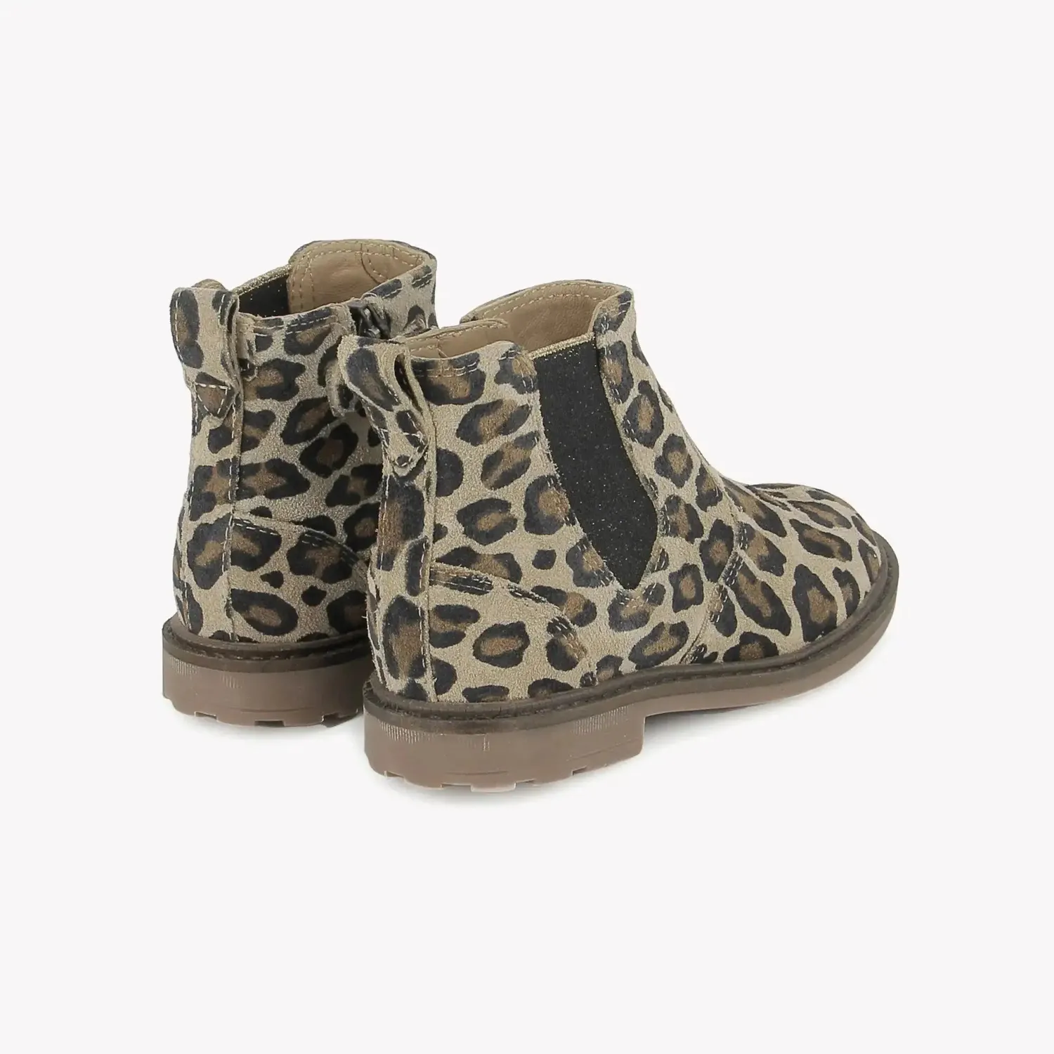 10is Sister Jodzip bottines fille cuir léopard