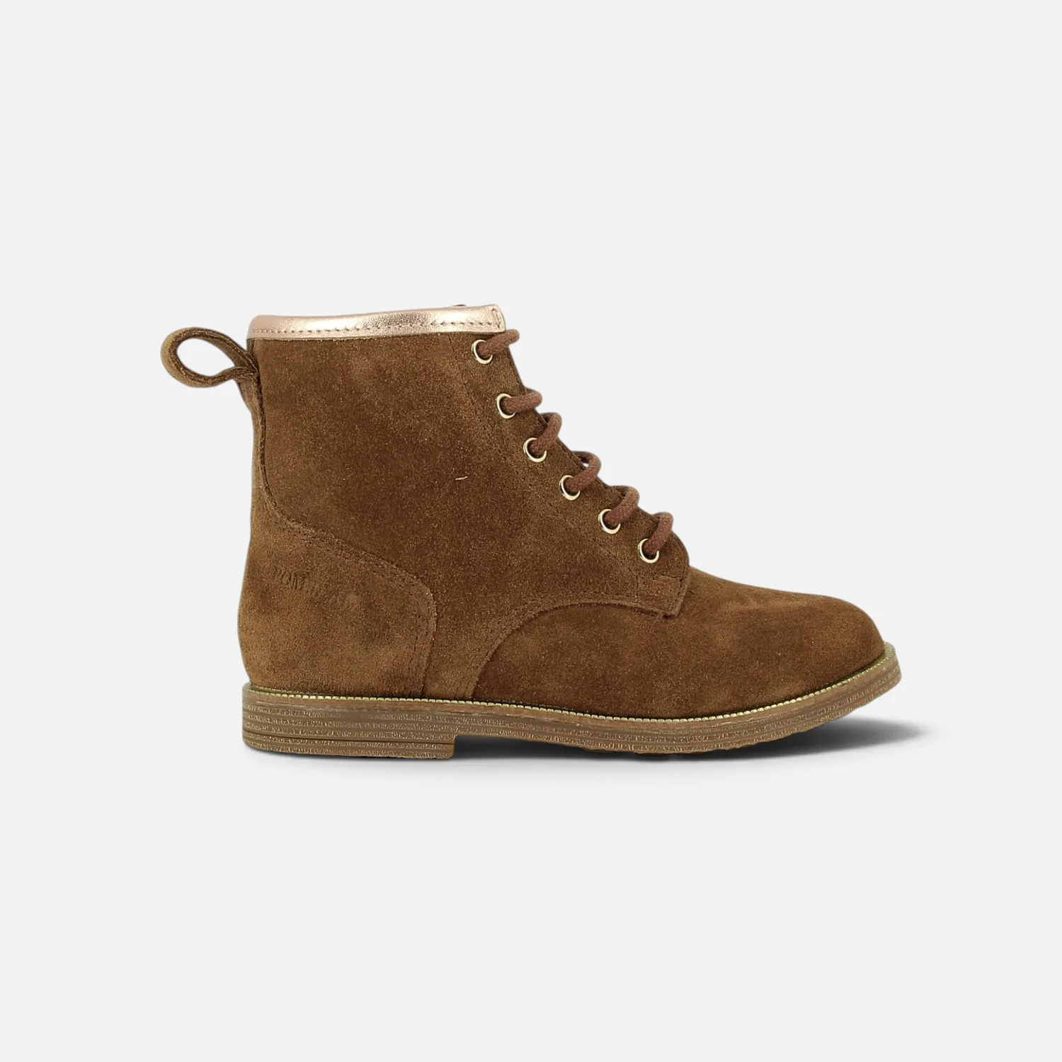 10is Trip Hi Lace SL boots velours cognac