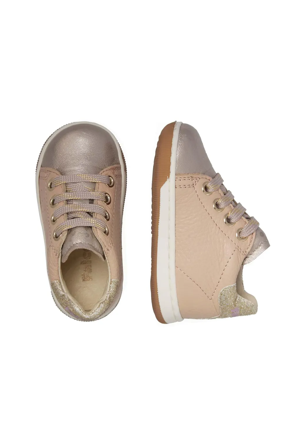 Falcotto Adam Basket Bébé Fille Cuir Souple