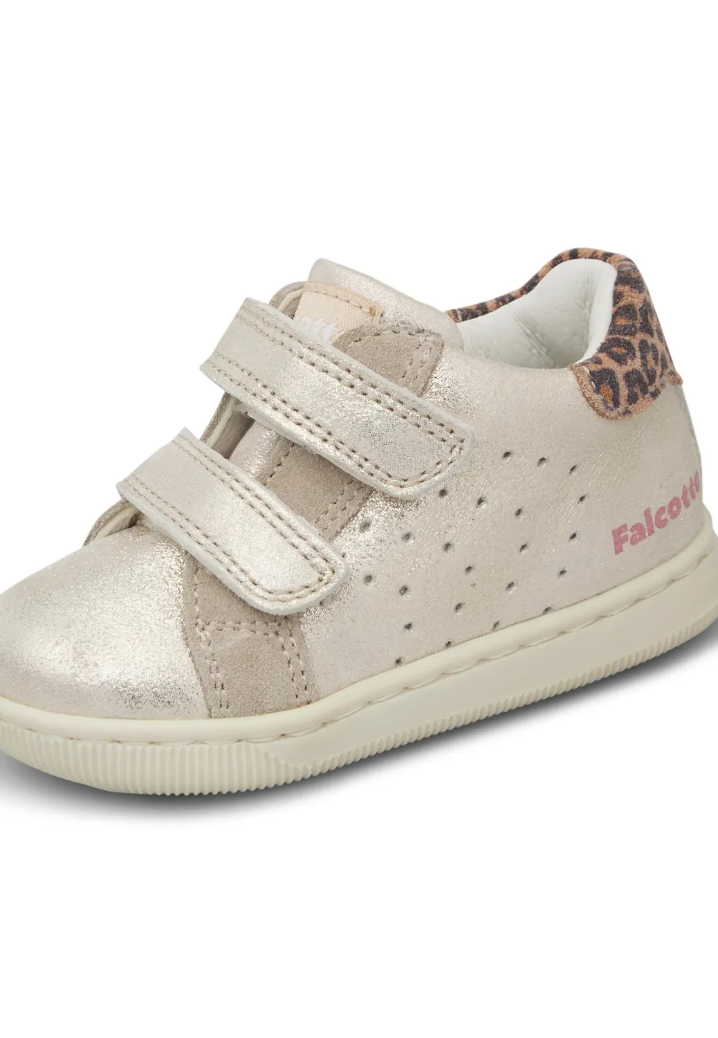 Falcotto Baskets Cuir Suède Enfant Scratch