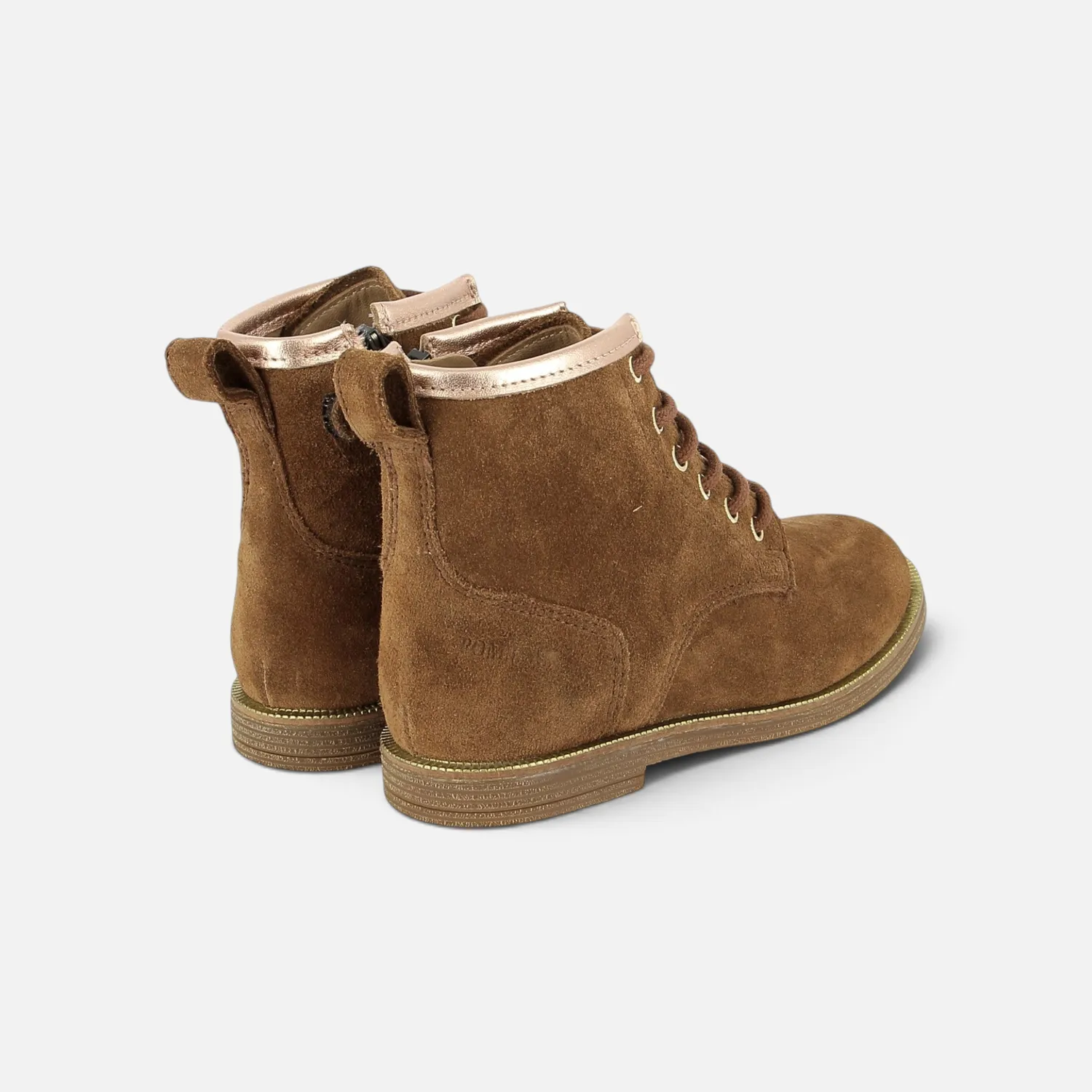 10is Trip Hi Lace SL boots velours cognac