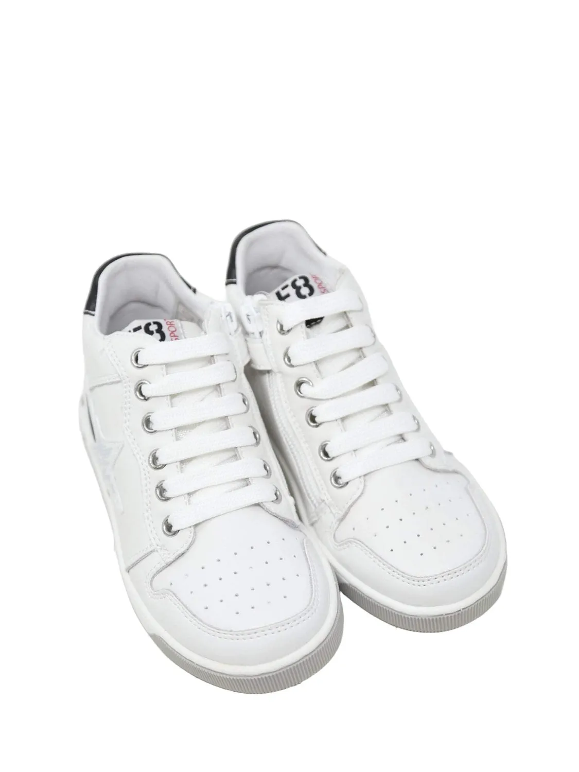 Falcotto Frankie Zip 1N20 bottines cuir argent