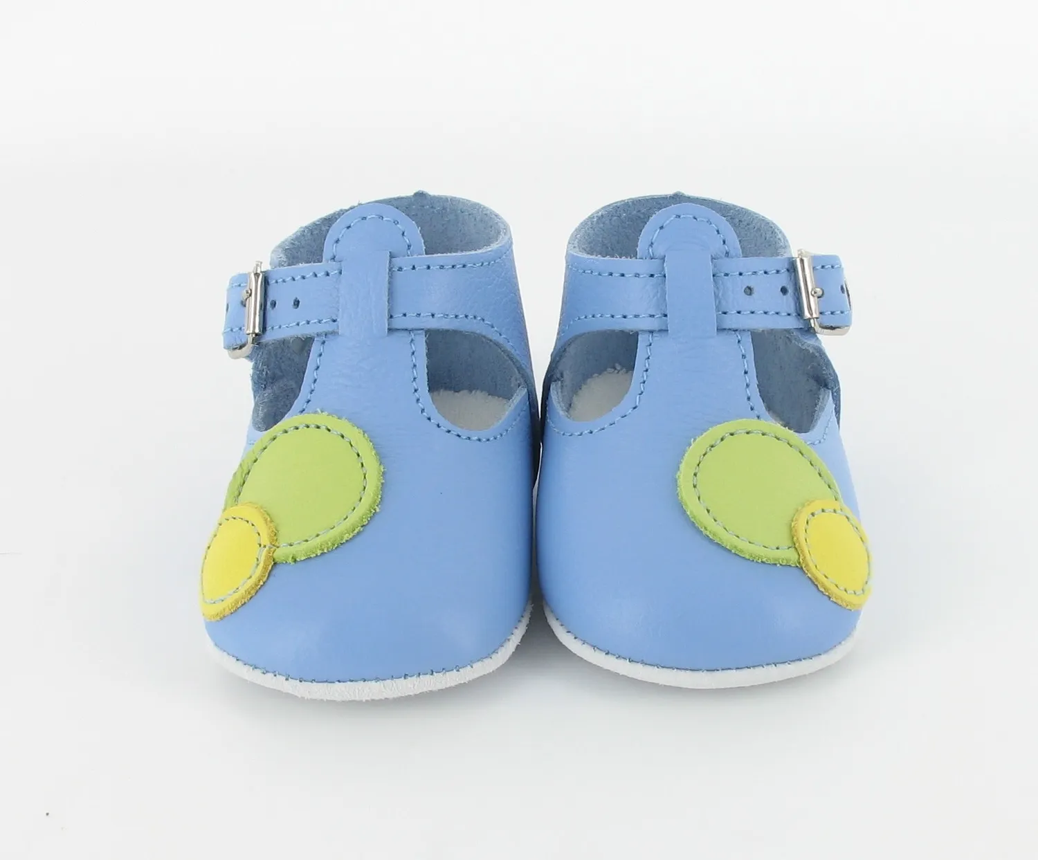 Le Petit Fils du Cordonnier Croiseur chausson bébé Salomé cuir