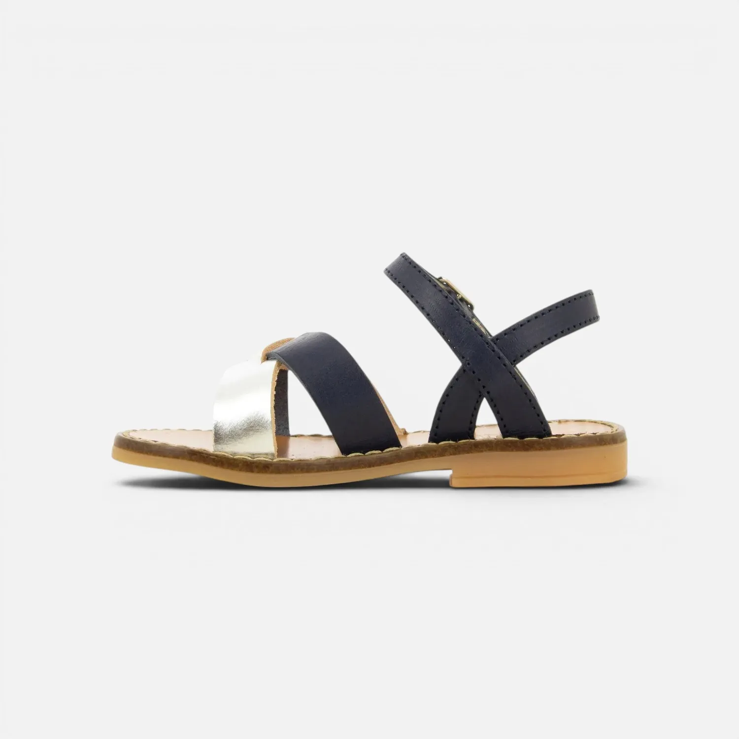 10is T&C 10 Lili sandales cuir fille