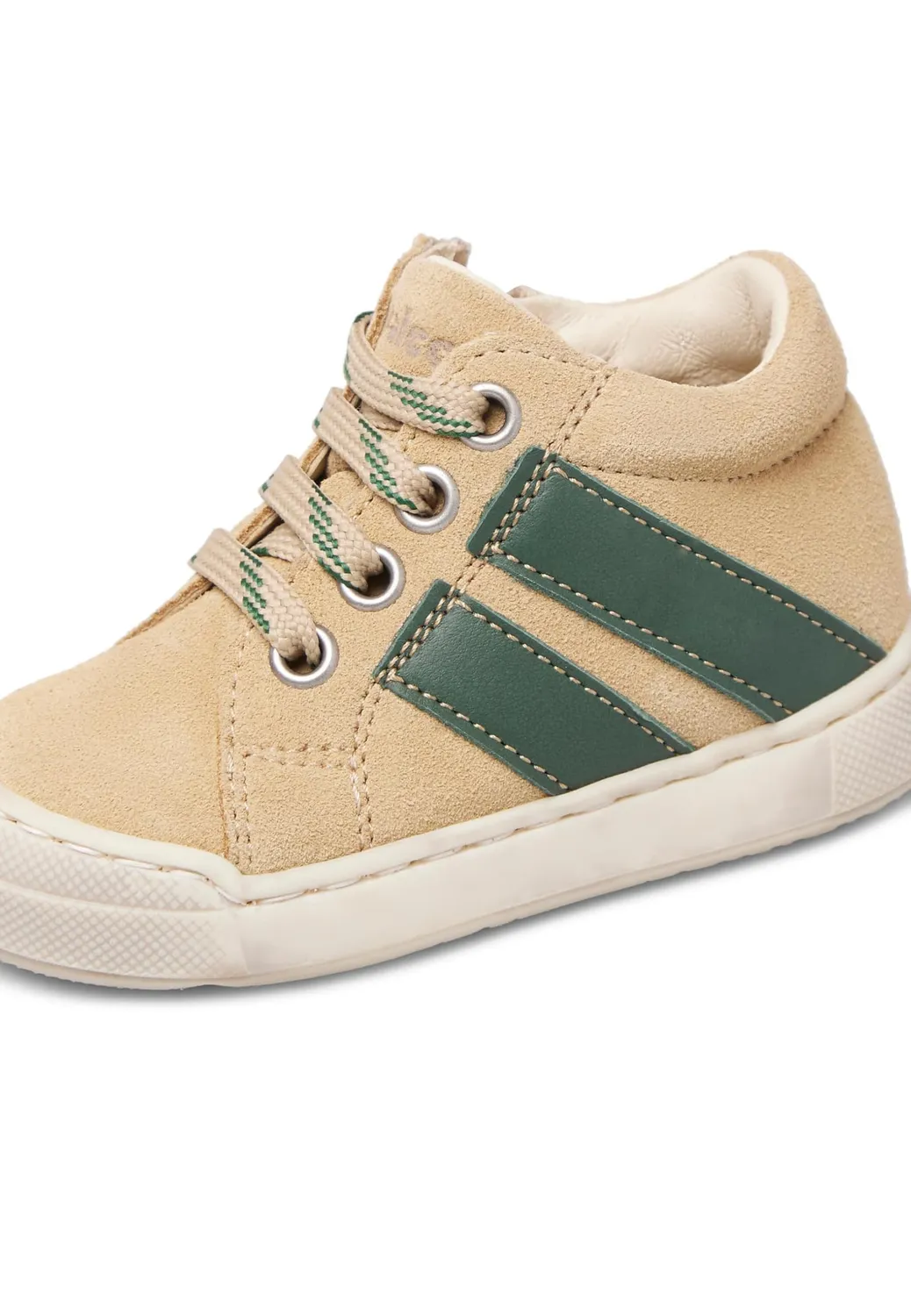 Falcotto Gazer Zip baskets cuir enfant double scratch