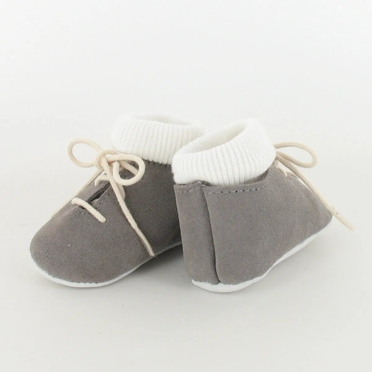 Le Petit Fils du Cordonnier Diagana chausson bébé chaussette cuir