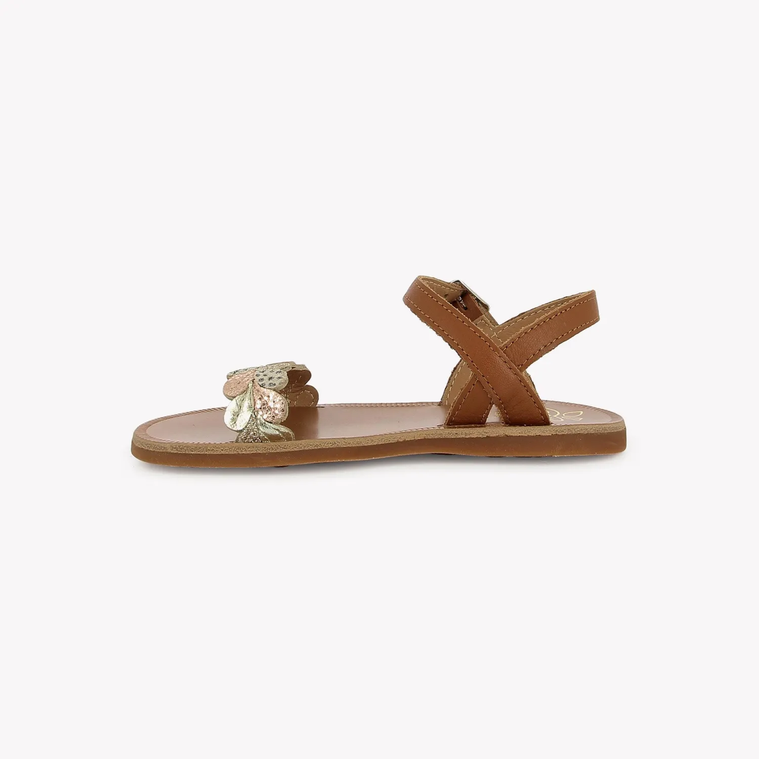Pom d'Api Plagette Ferns sandale cuir cuero