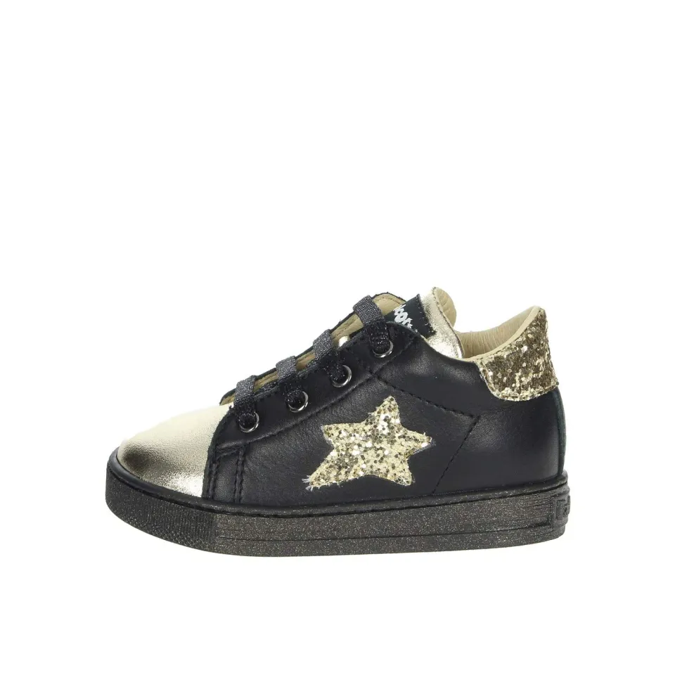 Falcotto Sirio 9122 baskets cuir lacets premiers pas