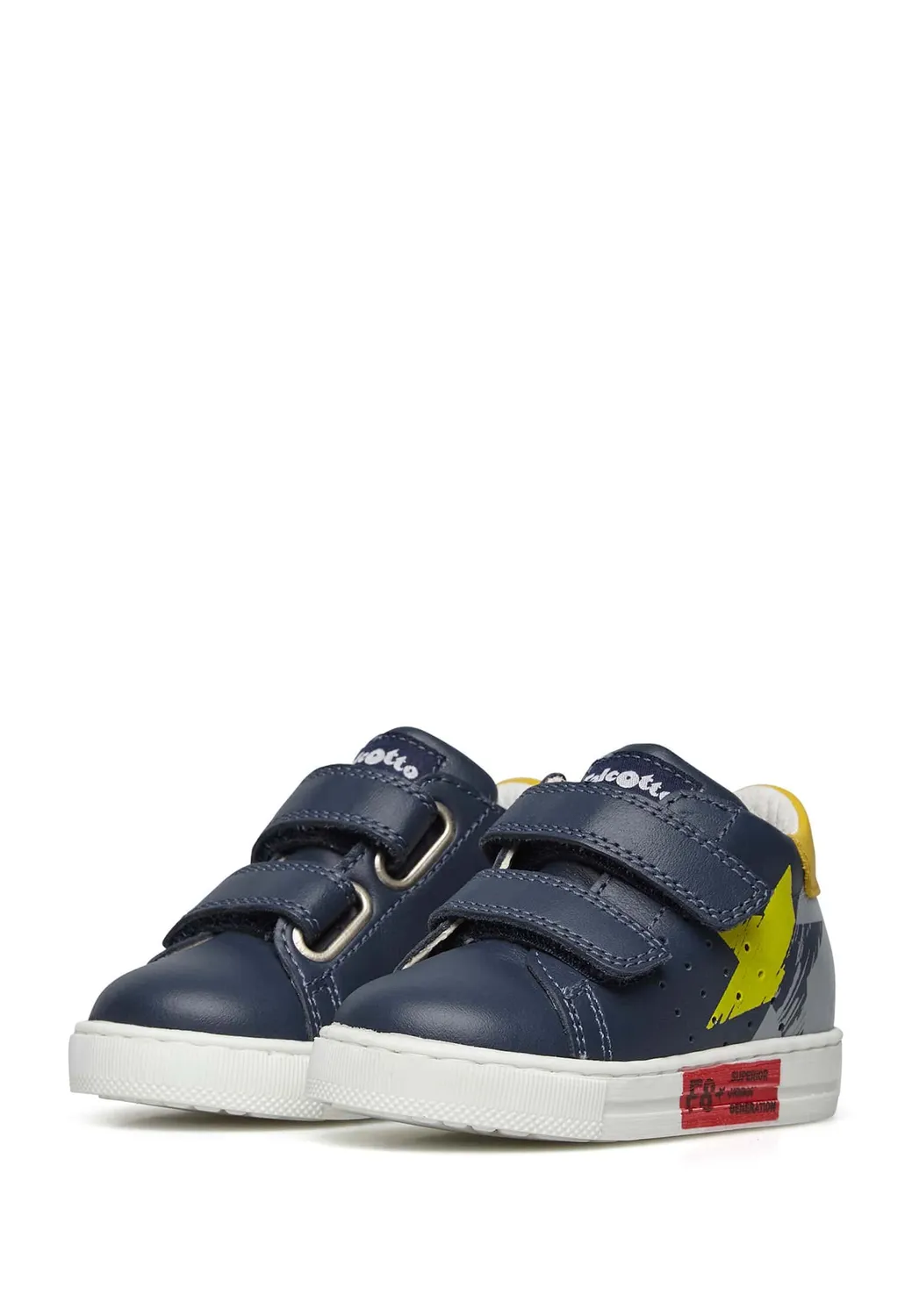 Falcotto Edige VL baskets cuir enfant
