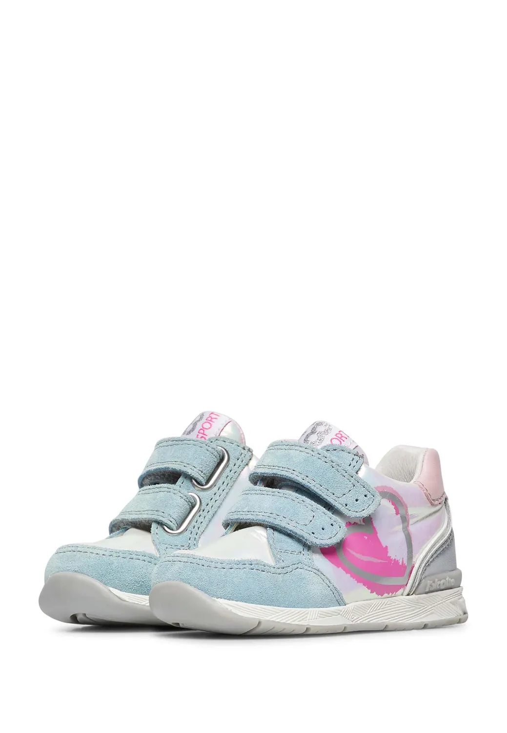 Falcotto Belle sneaker fille suède velcro
