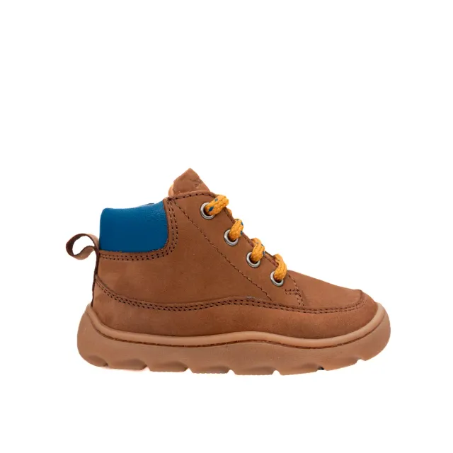 Babybotte Alpes chaussure premiers pas marron velours