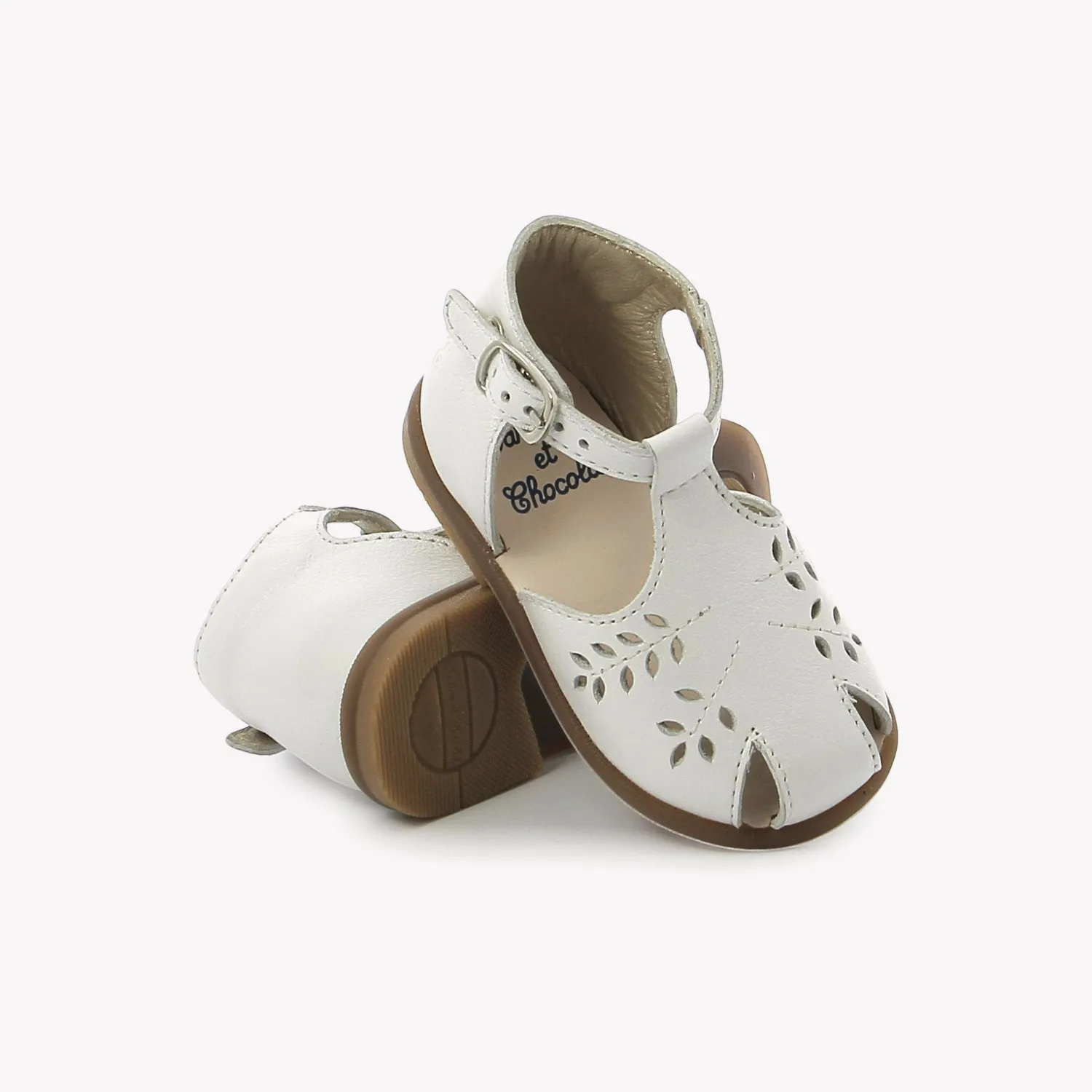 10is T&C 1 Summer sandales premiers pas en cuir