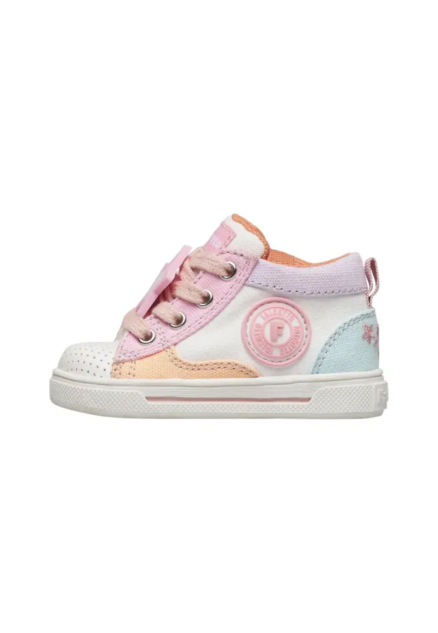 FALCOTTO baskets similicuir tissu enfant