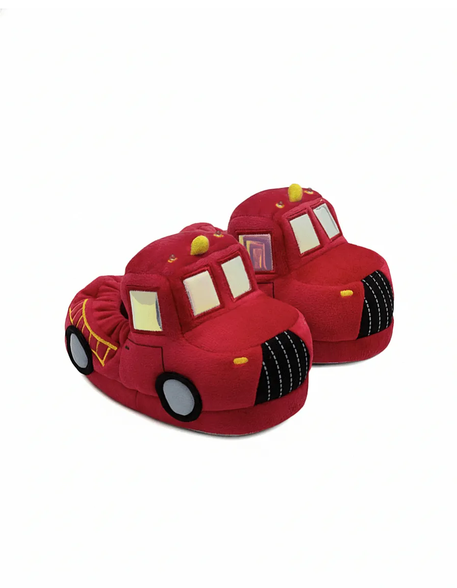 Robeez Fire Truck chaussons lumineux rouges