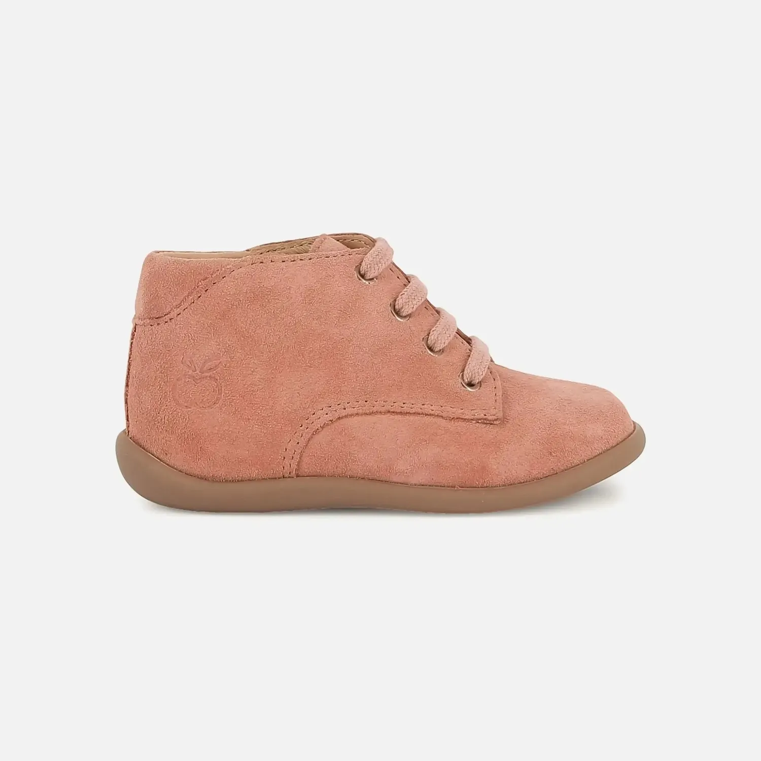 10is Stand-Up Derby chaussure premiers pas cuir rose