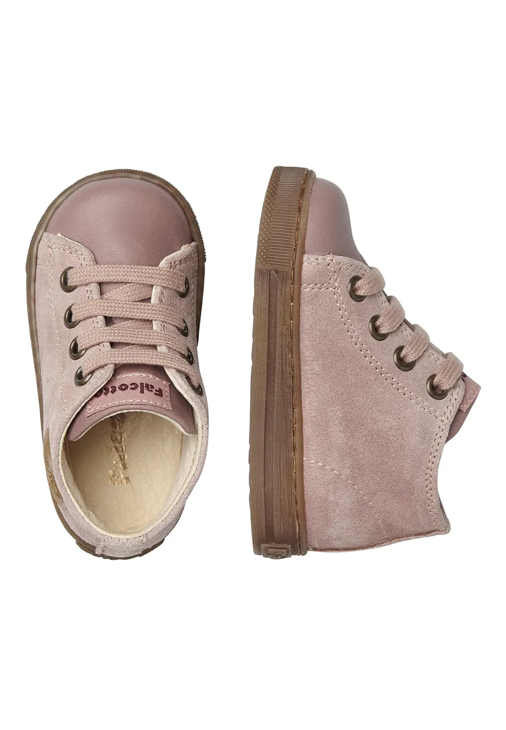 Falcotto Magic baskets fille cuir rose