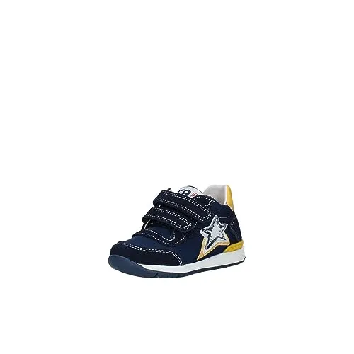Falcotto Ferdi baskets premiers pas marine jaune