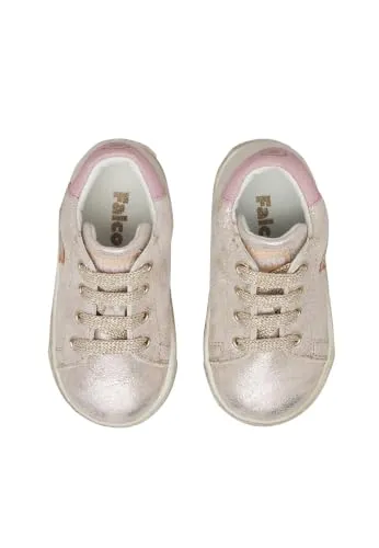 Falcotto Baskets Cuir Enfant Lacets