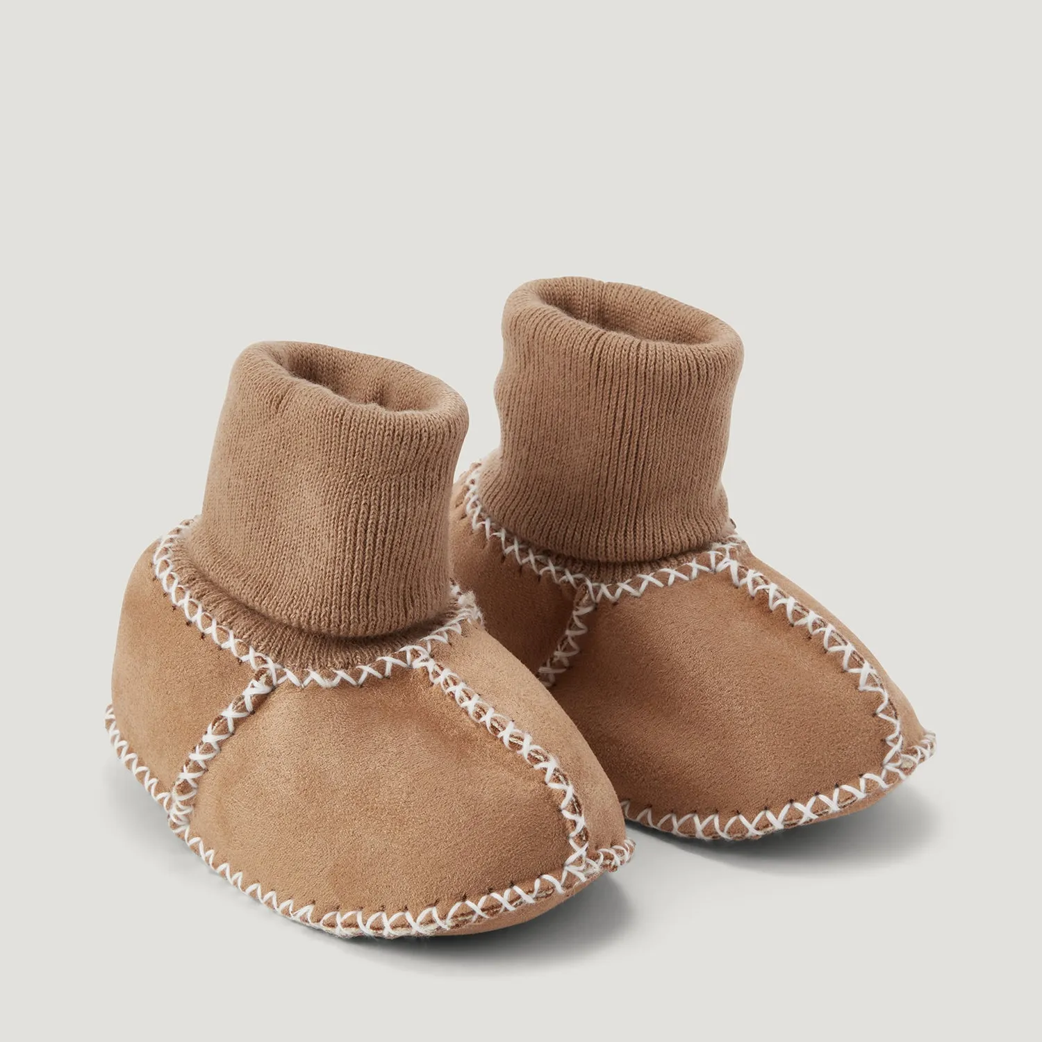 BabyMocs Cosy Mocs chaussons bébé doublés vegan