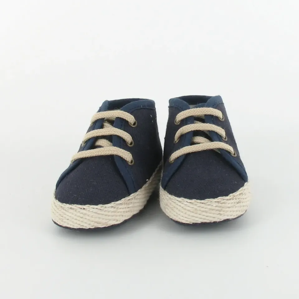 Le Petit Fils du Cordonnier Départ tennis chausson bébé coton