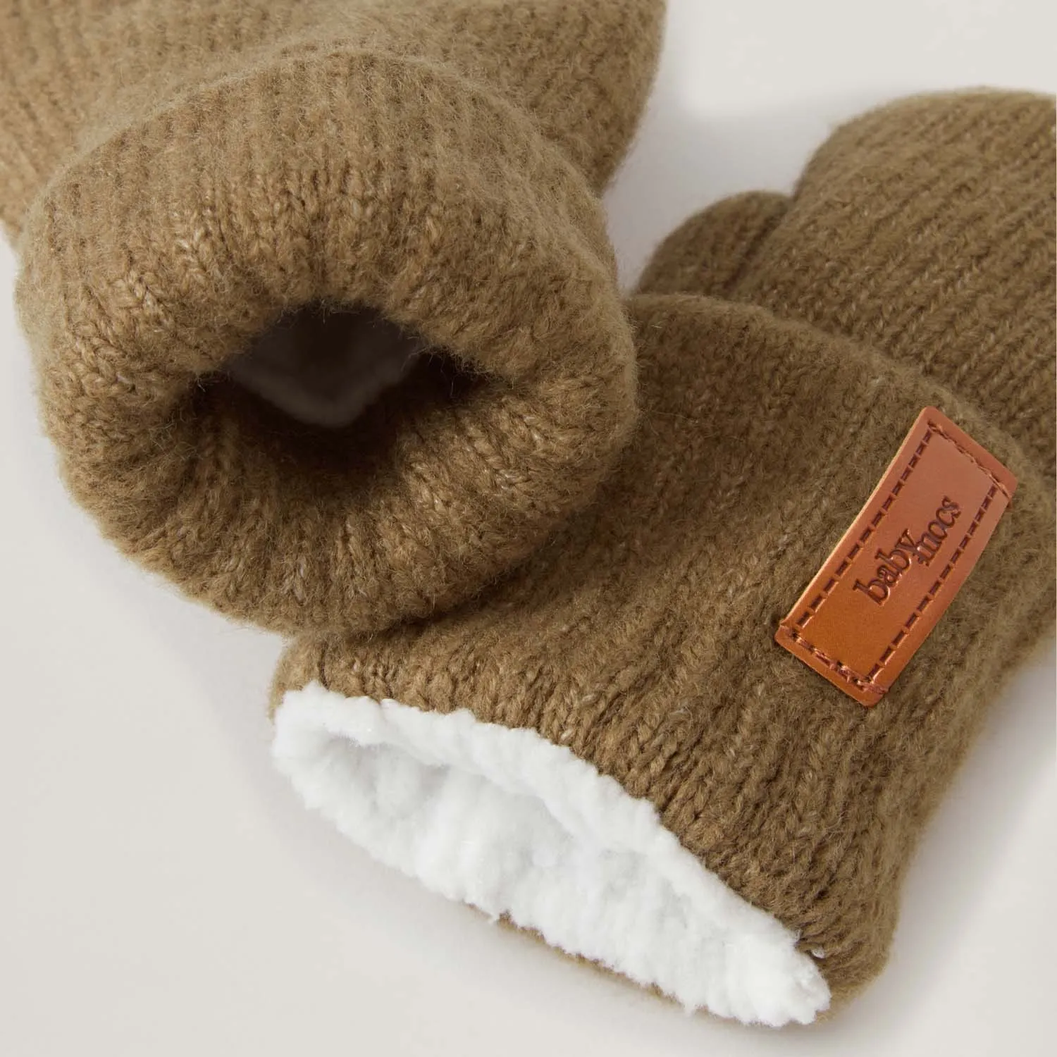 BabyMocs Moufles enfant coton bio hiver