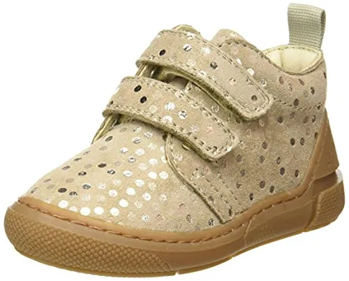 Falcotto Freedom VL baskets fille cuir nappa velcro