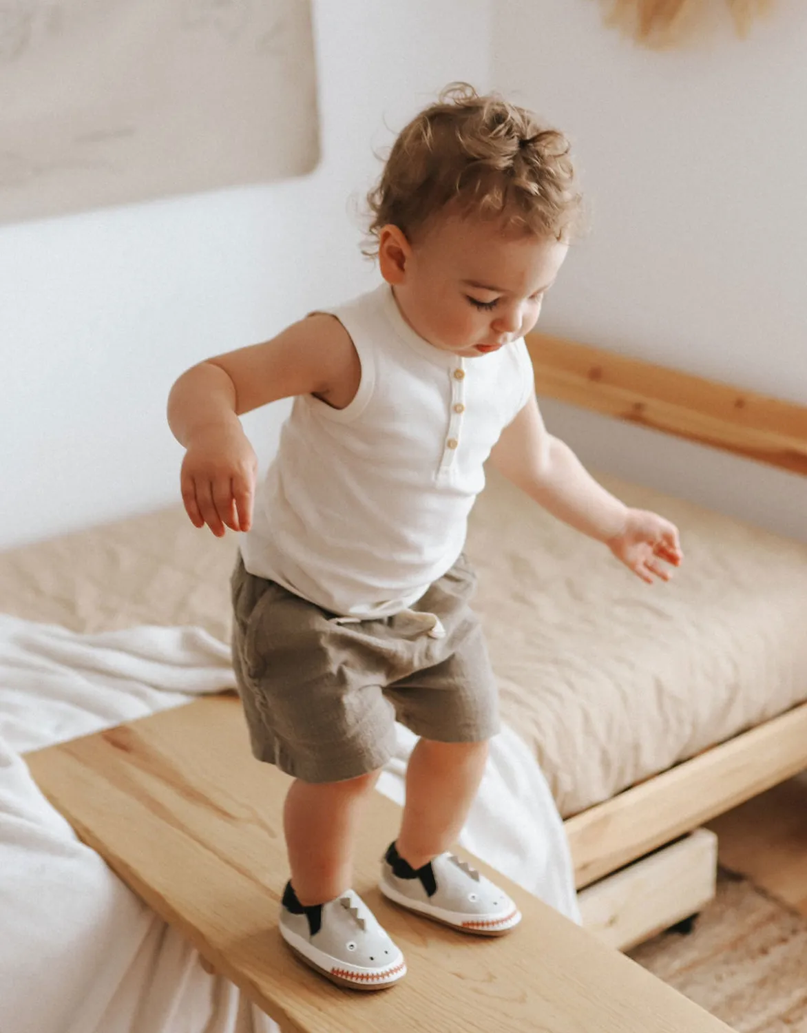 ROBEEZ Dino Dan Soft Soles chaussures bébé dinosaure
