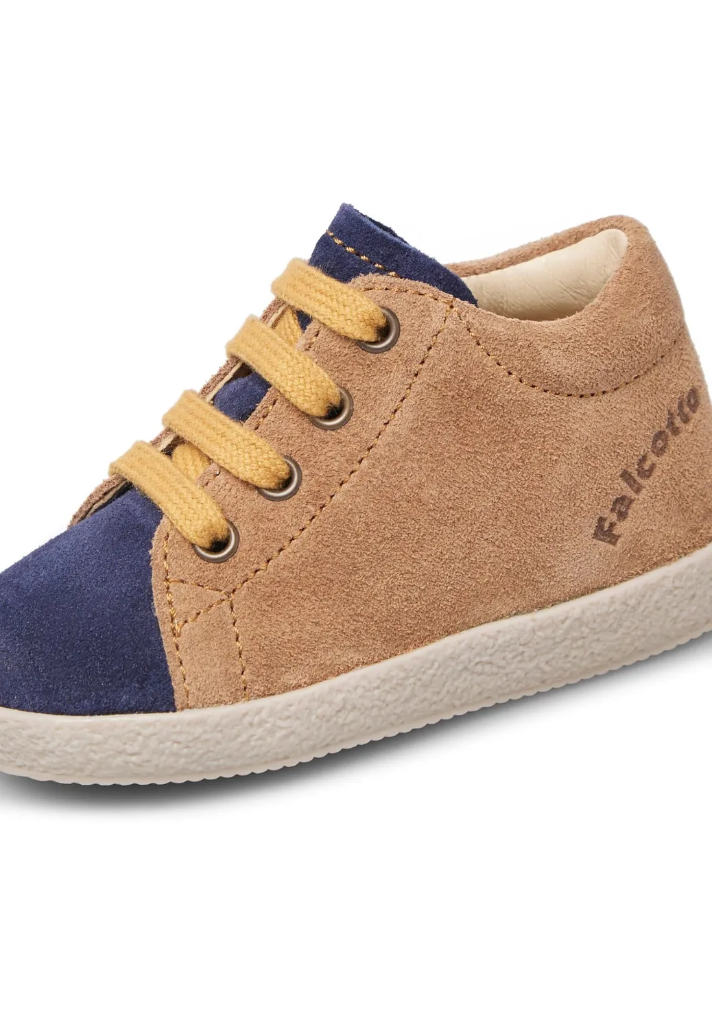 Falcotto Chisis baskets daim enfant à lacets