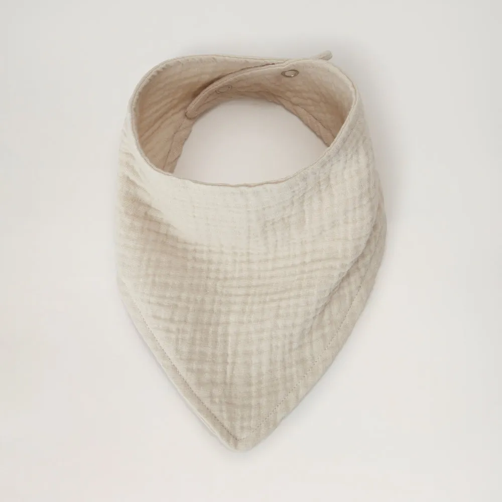 BabyMocs Muslin Drool Bib bavoir museline coton bio