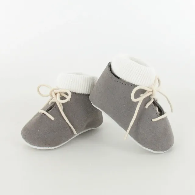 Le Petit Fils du Cordonnier Diagana chausson bébé chaussette cuir