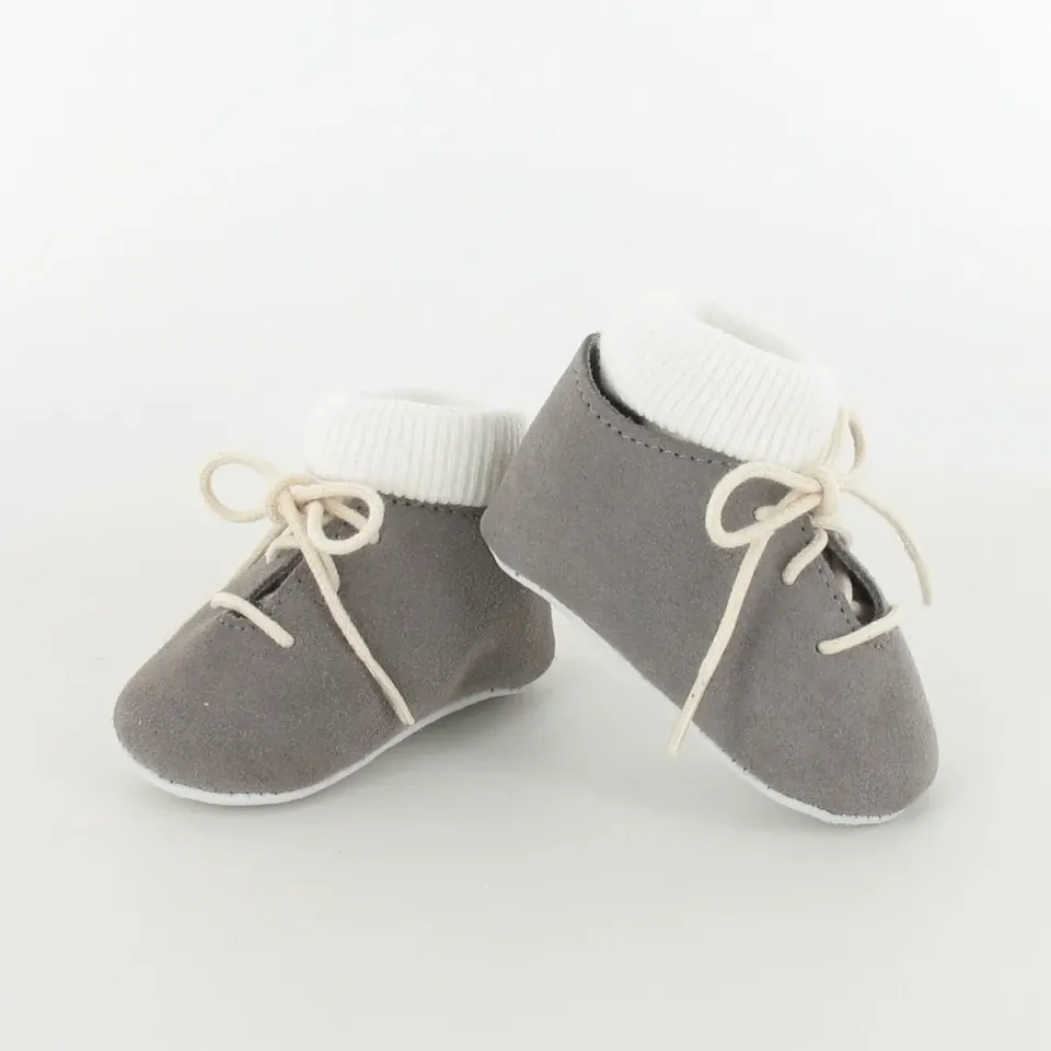 Le Petit Fils du Cordonnier Diagana chausson bébé chaussette cuir