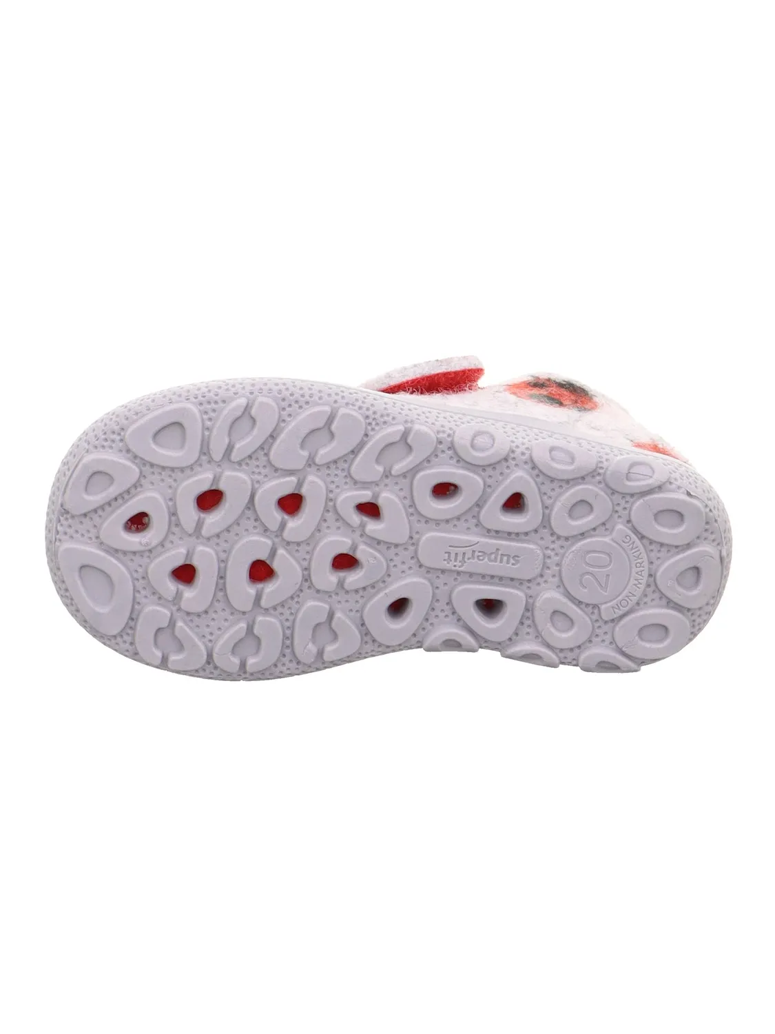 Superfit Happy Octi 2500 chaussons fille gris confort