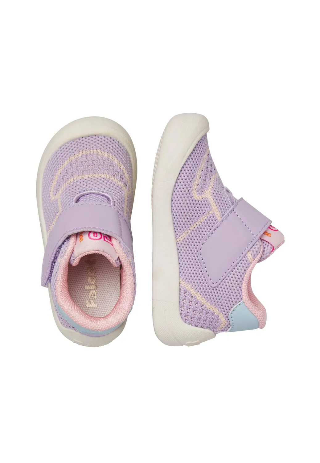 Falcotto Baskets Simili Cuir Tissu Enfant Scratch