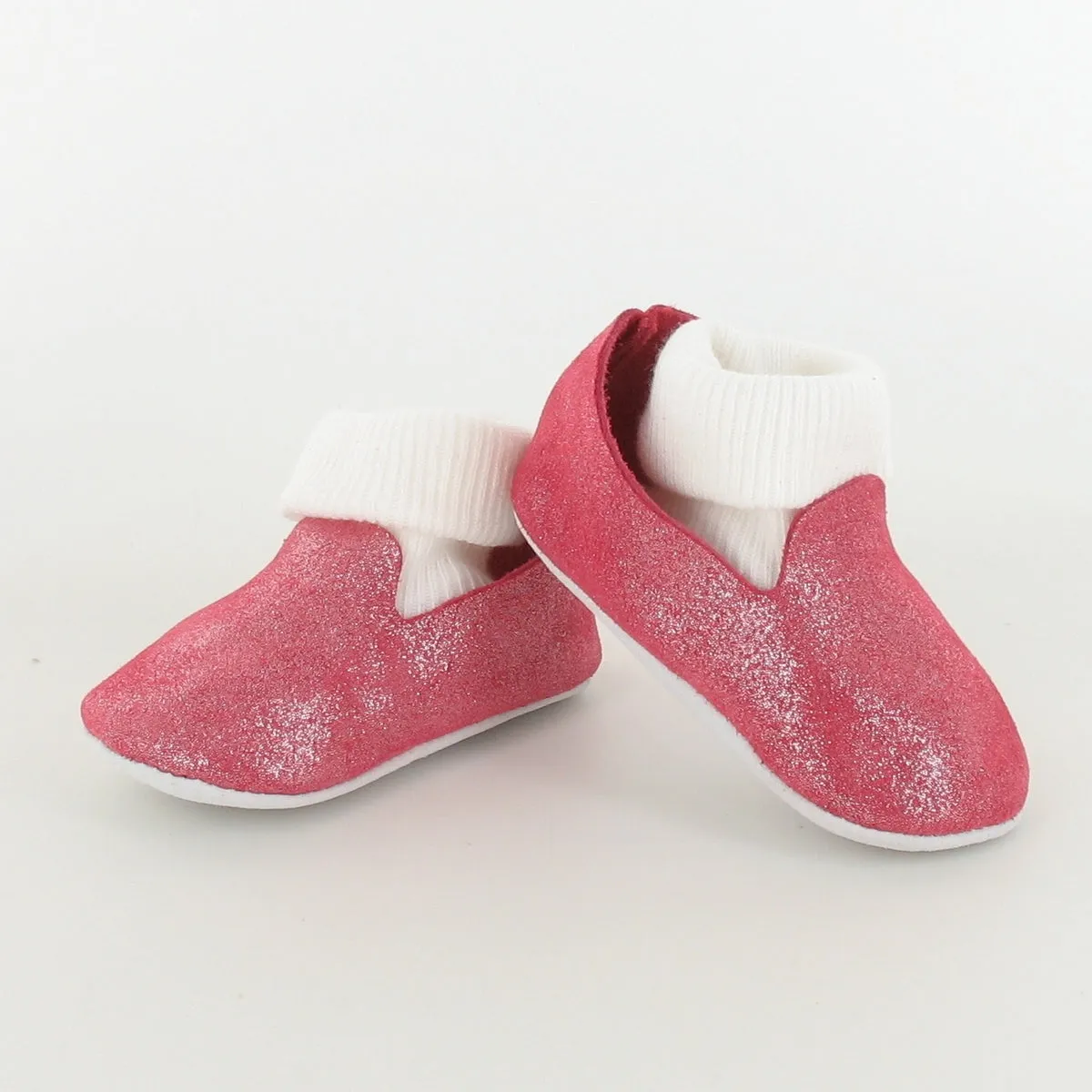 Le Petit Fils du Cordonnier Dodou chausson bébé chaussette pailletée