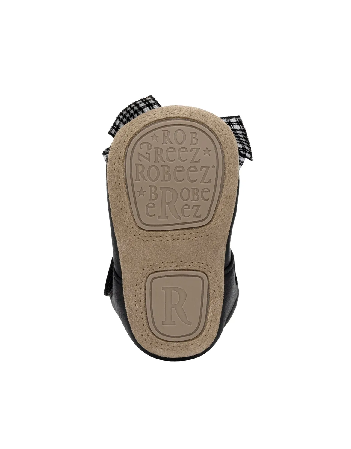 Robeez First Kicks Raelynn chaussures bébé noires cuir