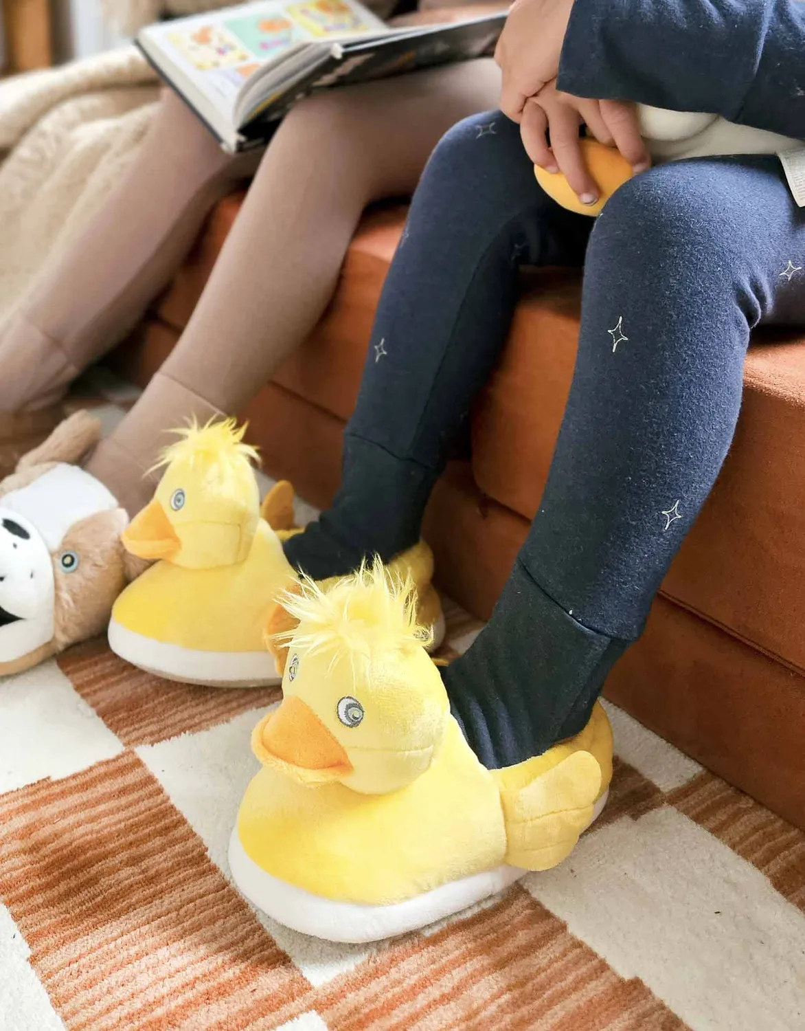 Robeez Little Ducky chaussons lumineux jaunes
