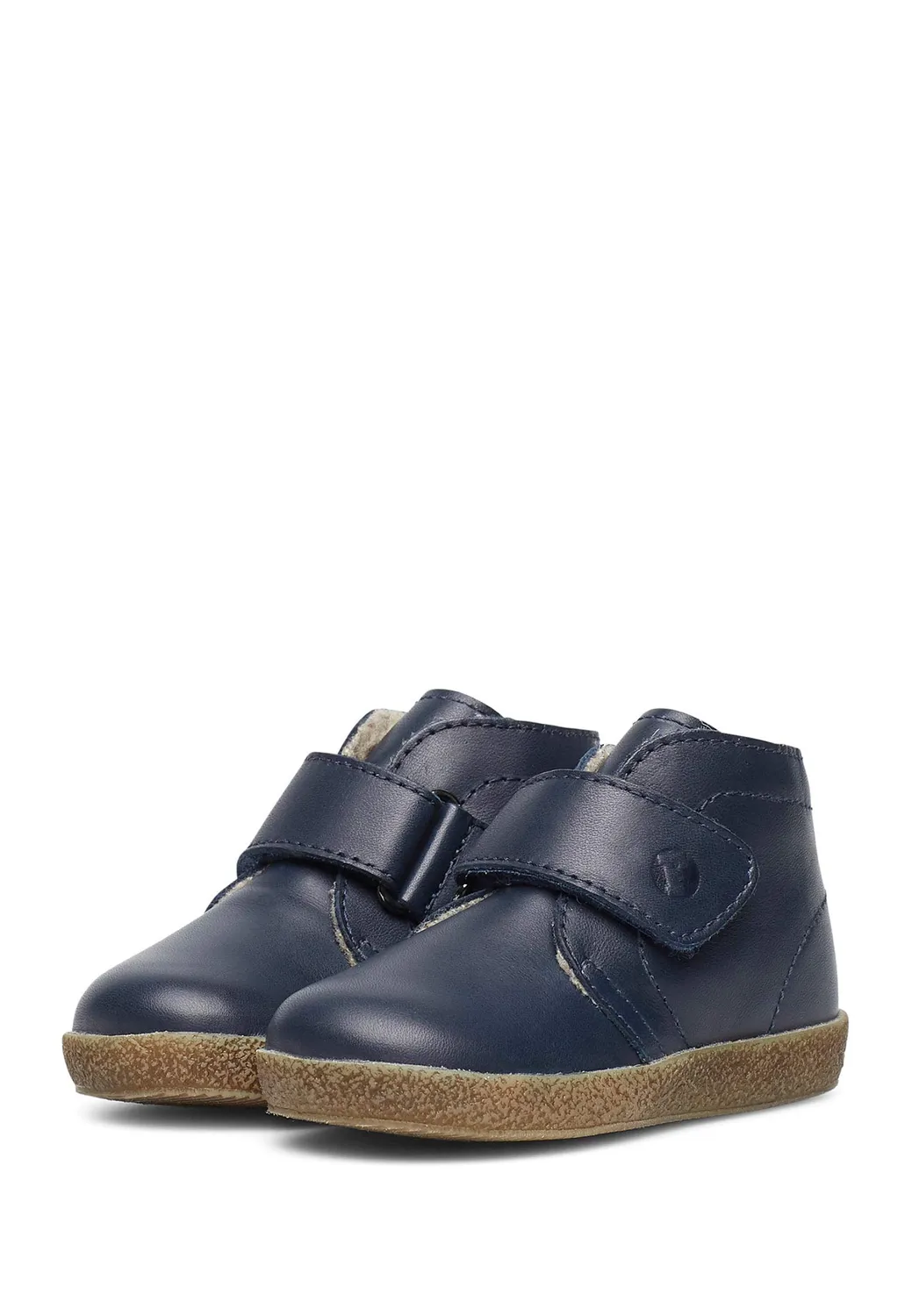 Falcotto Conte VL baskets premiers pas velcro cuir