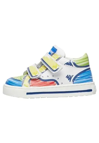 Falcotto FLAURRY VL baskets en cuir Blanc