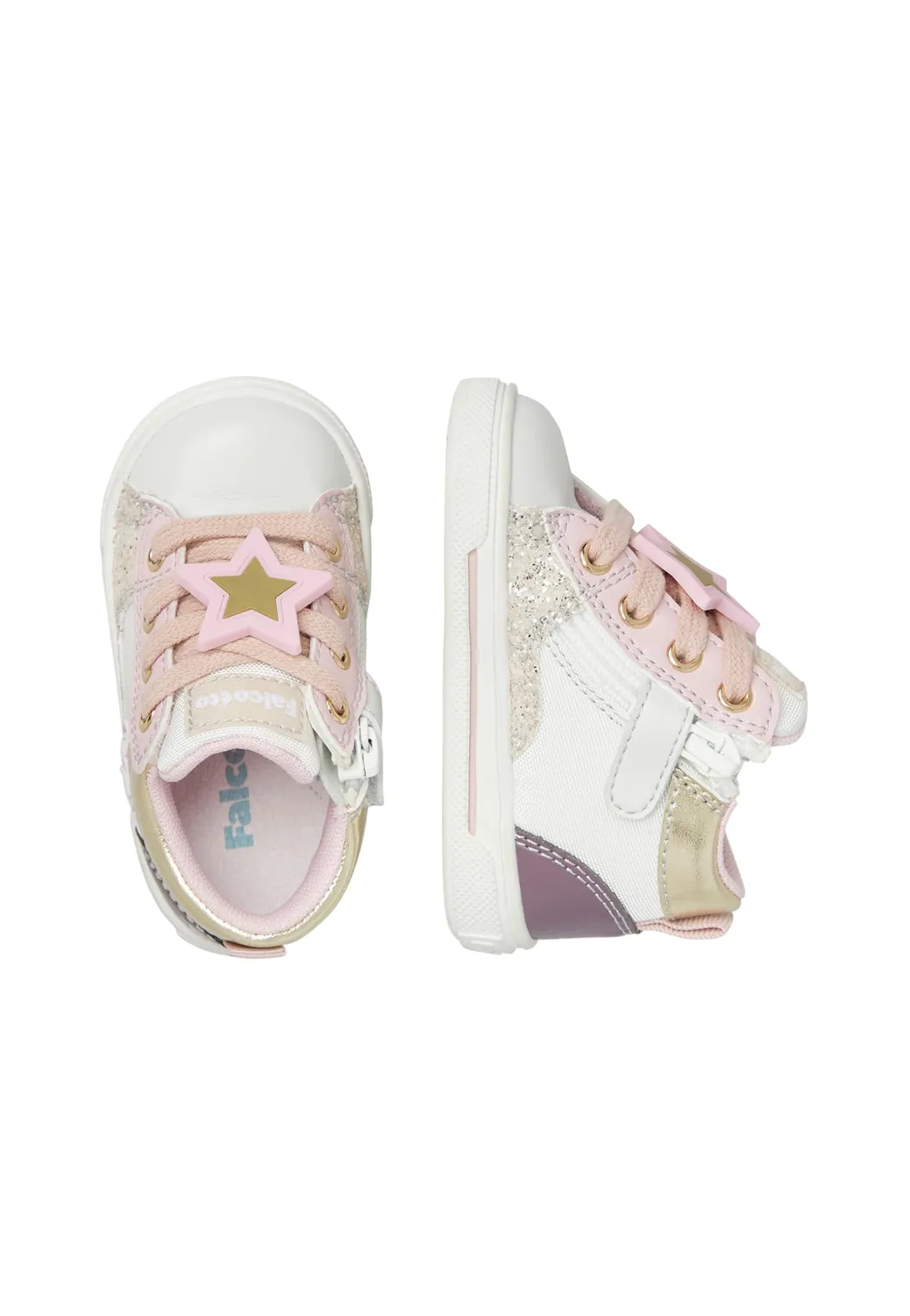 Falcotto sneakers écopelle tissu enfant