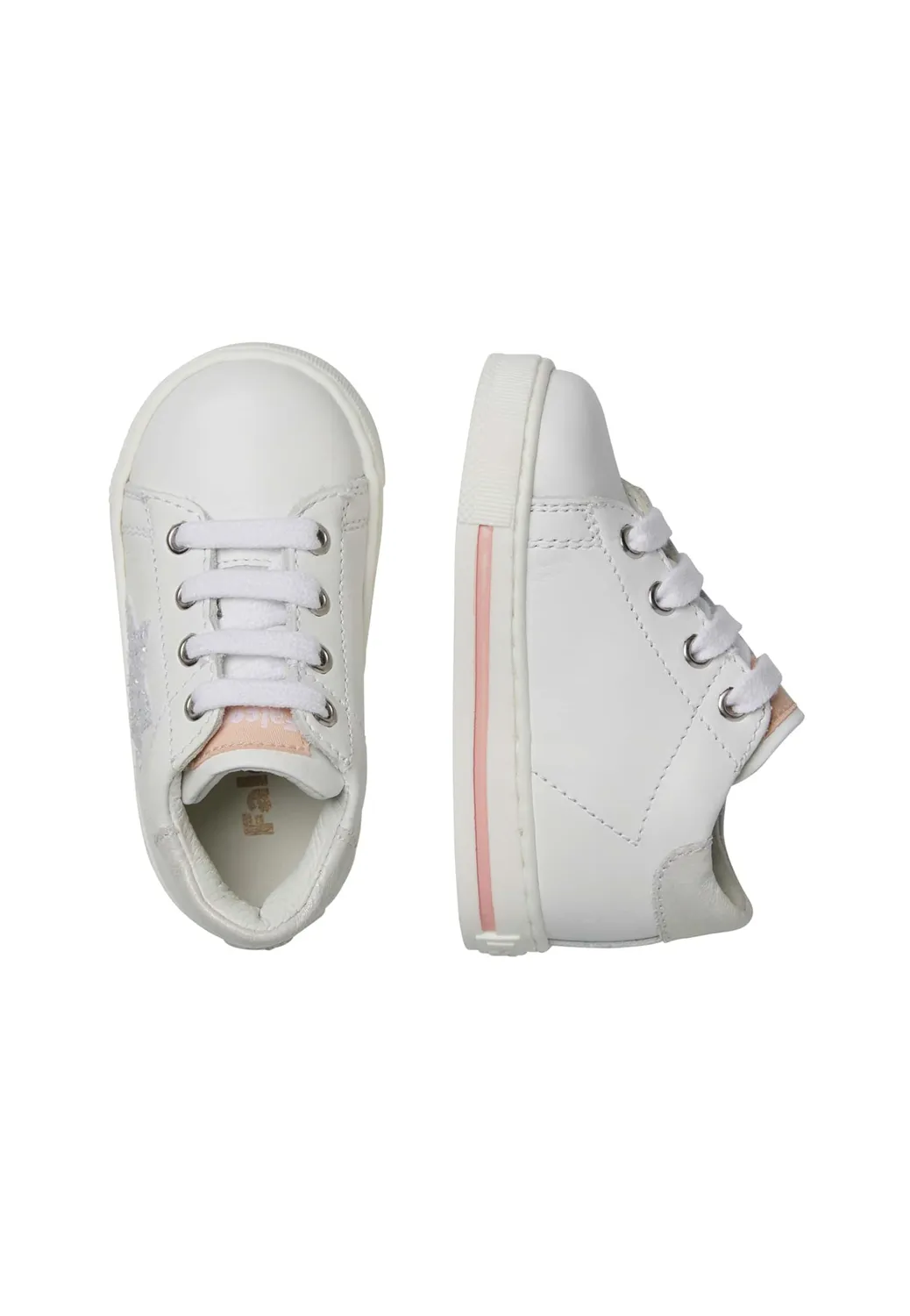 Falcotto Sasha baskets fille cuir étoile