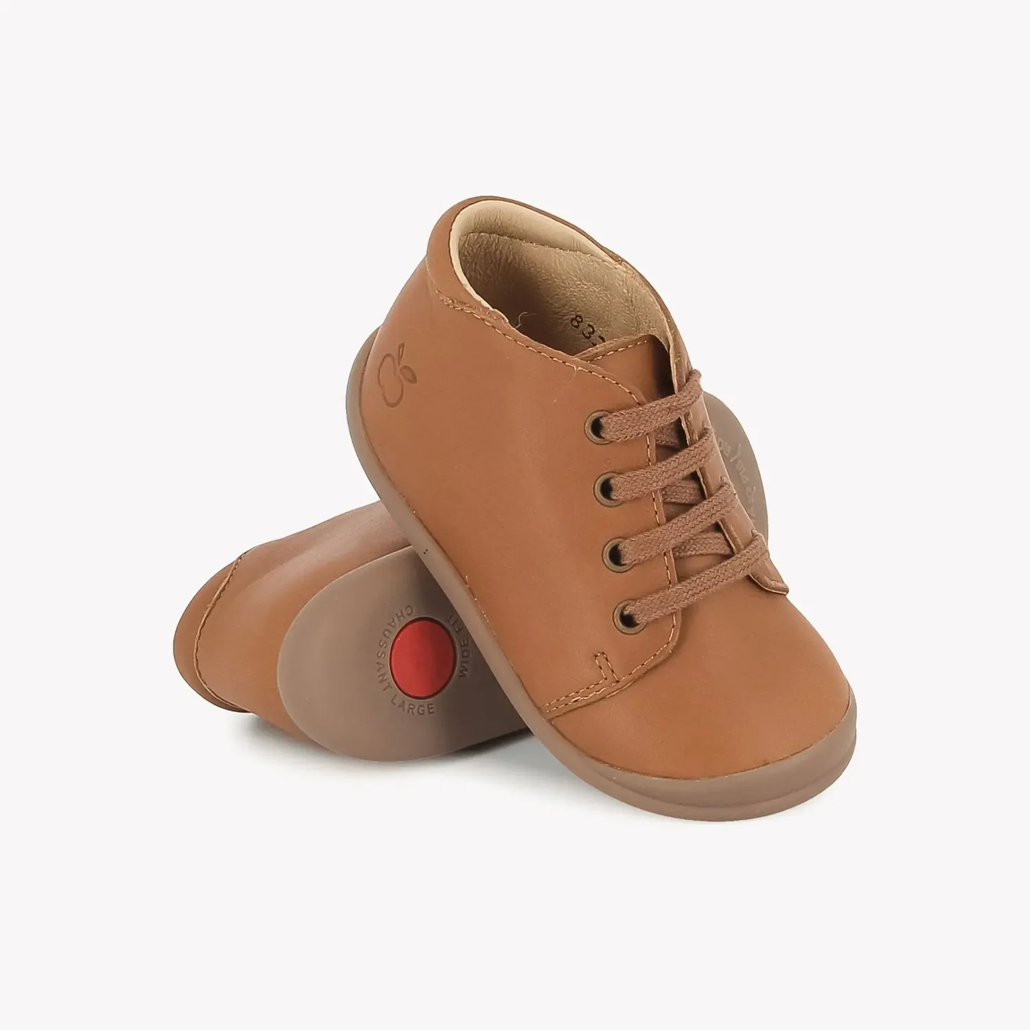 10is Flex-Up Bottine chaussures premiers pas cuir