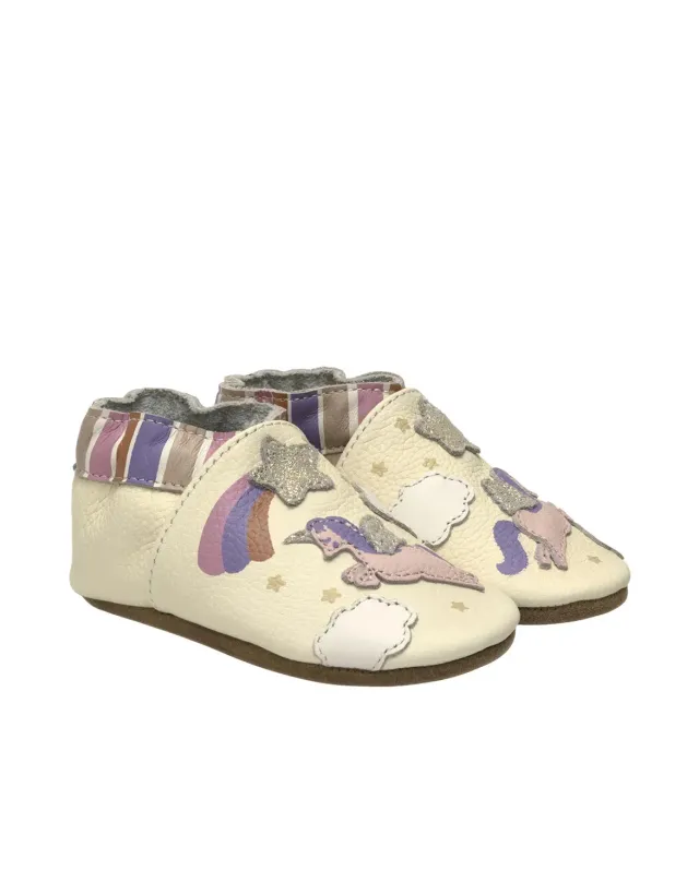 ROBEEZ Born to Shine Soft Soles chaussons en cuir