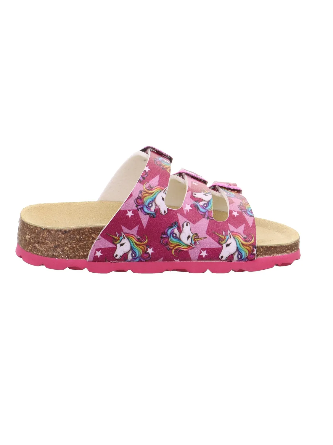 Superfit 5690 chaussons fille rose cuir synthetique