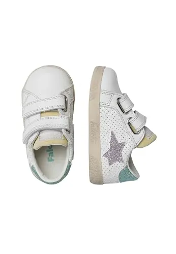 Falcotto Baskets en Cuir et Tissu sneakers scratch